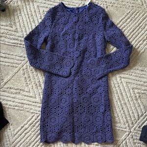 Samsoe Samsoe Bettina Purple crochet Dress